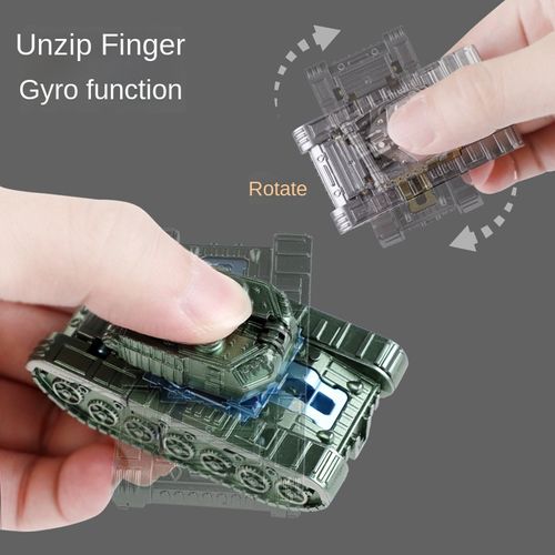 2PCS Creative Deformation tank Gyro