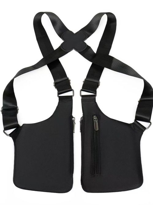 Waterproof PU functional gun case strap, anti-theft crossbody bag for mobile phones