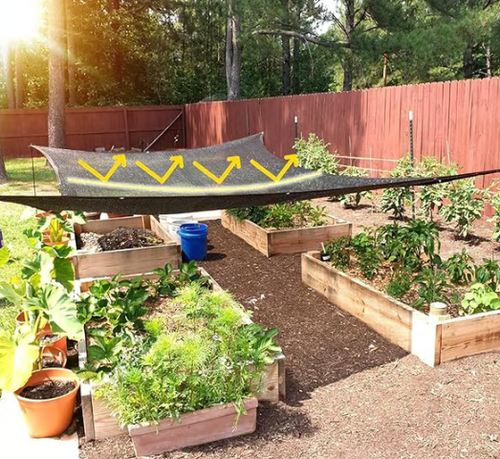 🌞Outdoor courtyard shade net