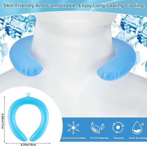 Neck cooling thermal insulated bag neck cooler