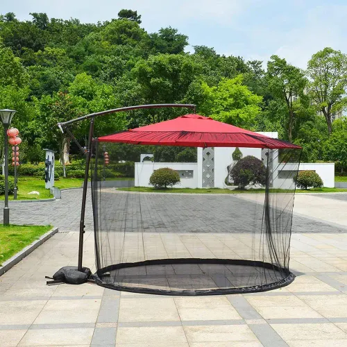 Outdoor garden, terrace, sunshade, mosquito net, rain shelter, tent, adjustable rope