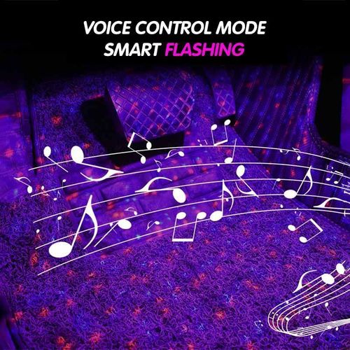 Wireless charging LED ambient lighting