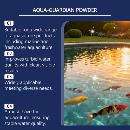 Water Clarifier — Eliminates water cloudiness within minutes harmless to fish — Suitable for freshwater and saltwater environments 🐠
