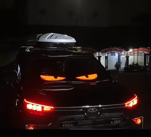 Colorful Eye Lamp Soft Screen for Car Windows