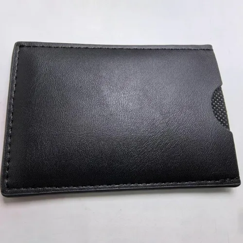 2026 New Leather Bat Wallet Personalized Superhero Mask Card Holder Bat ID Heroic Wallet Gift