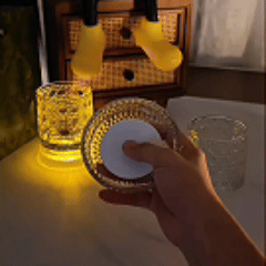 2PCS 360° Rotating Whiskey Glass Set, Crystal Spinning Tumbler Gift For Men, Whiskey Lovers & Home Bar