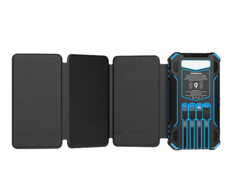 Solar Power Bank: Outdoor Essential for Power & Safety