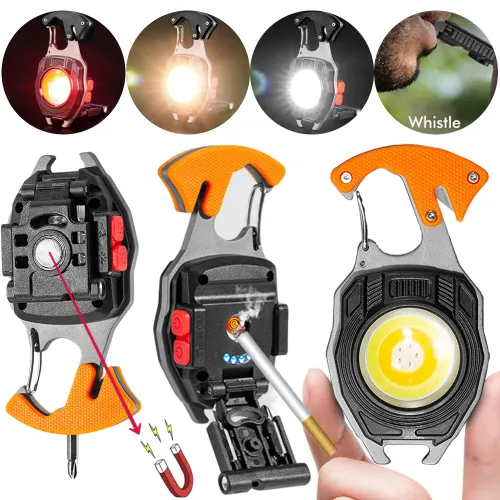 6 IN 1 Ultra Bright Keychain Led Light