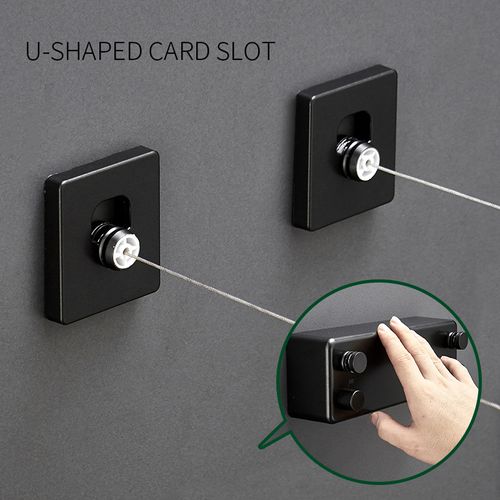 Automatic recycling stainless steel clothesline