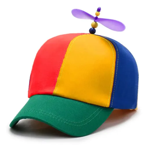 An Adjustable Baseball Cap with a Propeller  A Unique  Casual Outdoorsy Style An Ideal Sun Hat for Spring and Autumn Travel Suitable for Everyday Wear