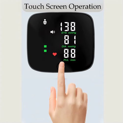 Wrist blood pressure monitor