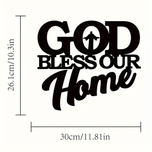 🔥Black Metal Sign Wall Art Decoration