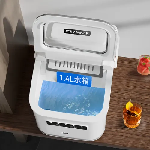 Ice Maker 15KG Automatic Household Mini Ice Cube Machine, Portable Intelligent Quiet Ice Maker for Home Dormitory Outdoor Use