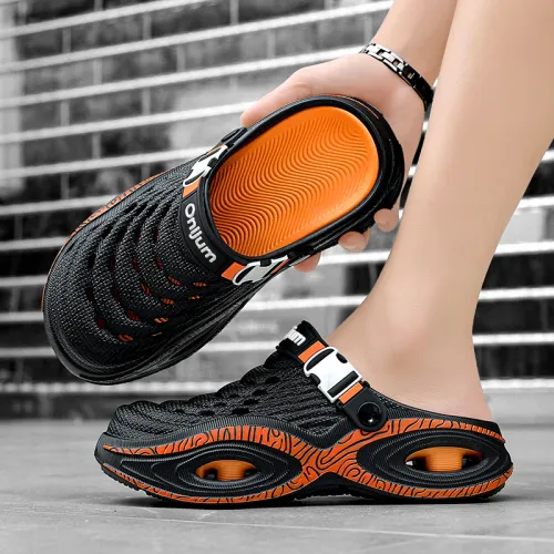 Summer Men's Beach Clogs Outdoor Sandals New Design Slippers EVA Soft Slides For Men