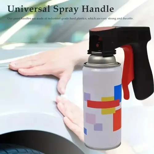 3Pcs Portable Spray Paint Handle, Universal Reusable Car Color Changing Film Pasting Self Spraying Hand Spray Gun