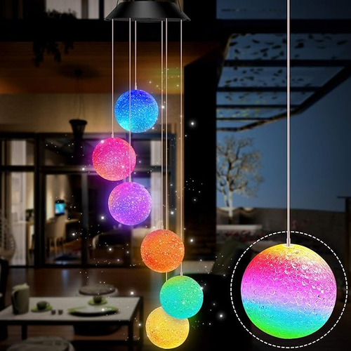 LED Solar WindChimes