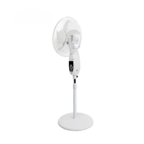 Camping Floor Fan Remote Control Large Capacity Battery Charging Standing Electric Fan Solar Energy Recharge Fan 16-Inch
