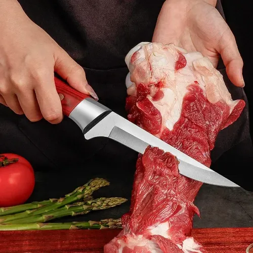 29cm German precision steel beef and mutton cutting, pig specific bone removal for slaughter, sharp meat cutting, chef specific