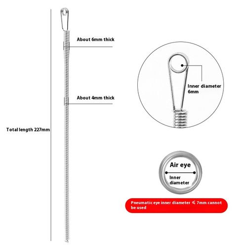 Stainless steel household curved rope tool pants