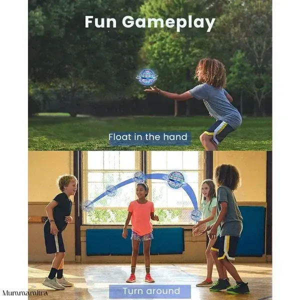 MagicFloater™ – 360° Flying Ball | Gesture Controlled | LED Show