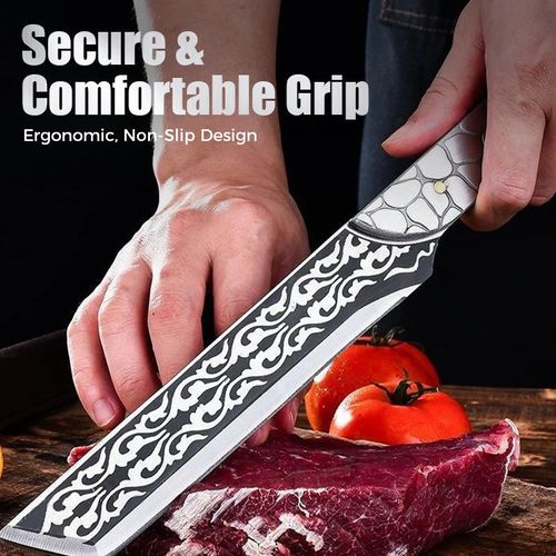 Noble royal knife - Multifunctional full-tang knife with sheath