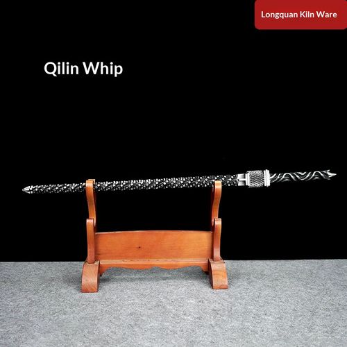 Chilian Stream Reverse Dragon Tooth  — The 18 Traditional Weapons Series | Longquan Artisan Blade — Tea Knife, Collectible Display Piece, and Cold Weapon Miniature