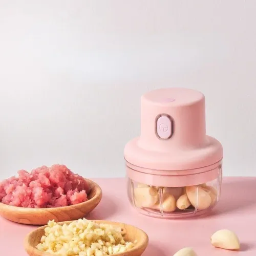 Electric Garlic Crusher USB Wireless Vegetable Cutter Meat Grinder Sturdy Press Mincer Food Chopper Mixer Kitchen Tools