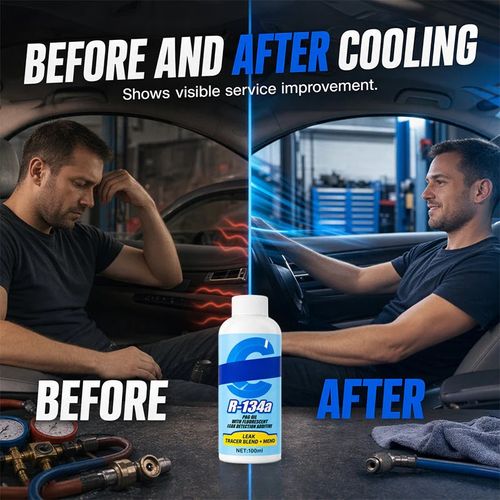 Automotive A C Leak Stop with UV Dye
