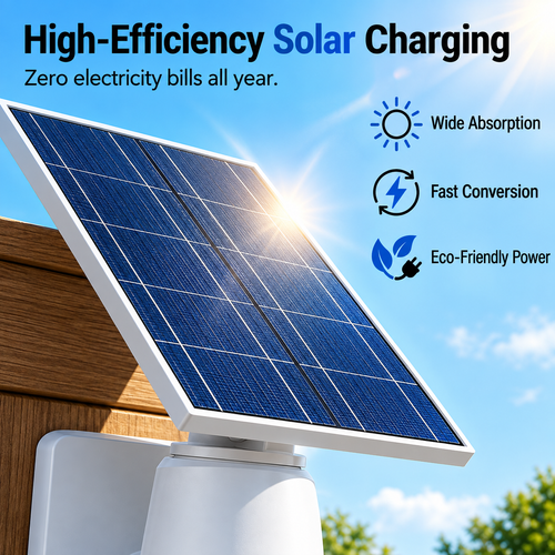 LED Solar Wall Lamp Simulated Monitoring Street Light Anti-Theft with Sensitive Sensor IP65 Garden Light for Road Application