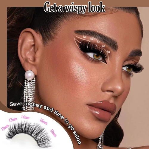 Fluffy Thick Lash Clusters DIY Eyelash Extension 10-18MIX D Curl Lash Clusters 100D Wispy Individual Eyelash Extensions Clusters