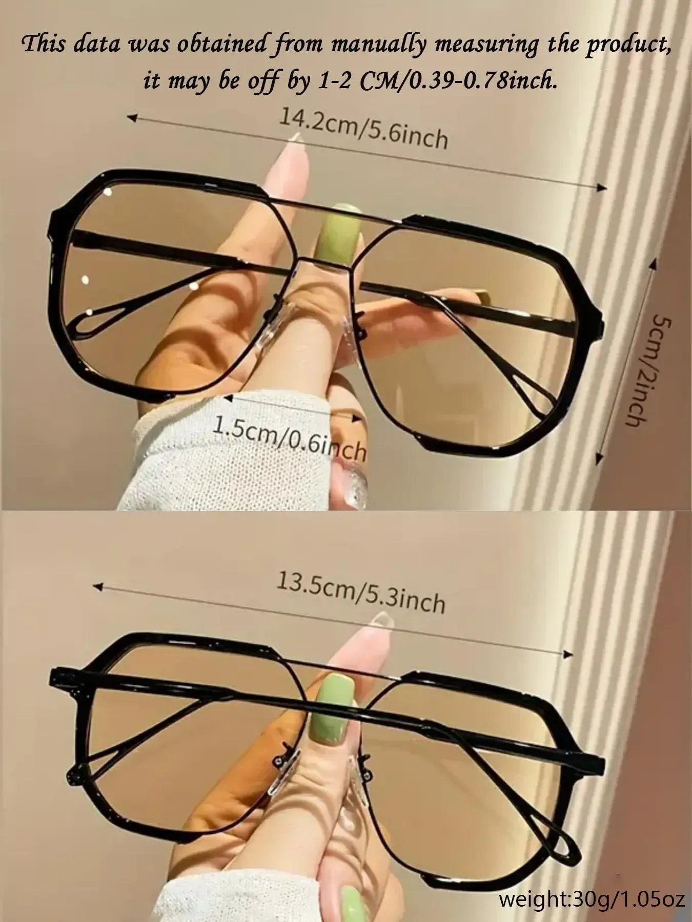 Unisex Flat Top Geometric Frame Sunglasses, Summer Sunglasses, Trendy Casual Sunglasses, Stylish Classic Aviator Sunglasses, Chic Travel Essentials, Trendy Vintage Sun Protective Sunglasses for Driving   Travel