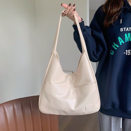 Large capacity bag ladies 2025 new style fashionable simple shoulder bag