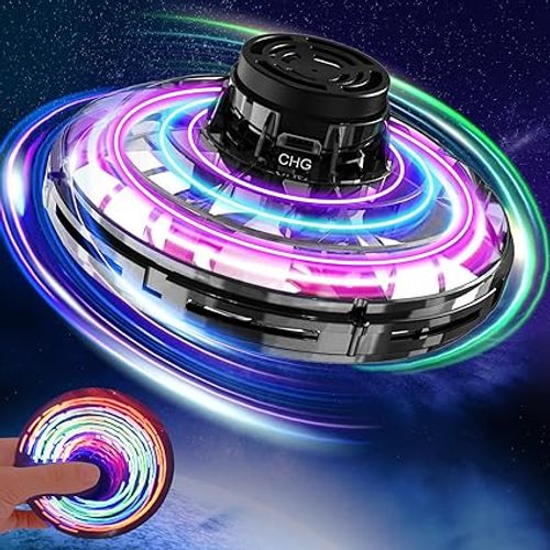 Flying Spinner Mini Hand Controlled Flying Fidget Spinner Toys