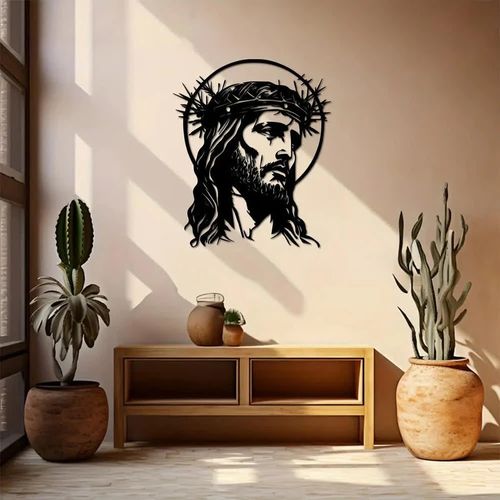 Retro-Wandkreuz mit