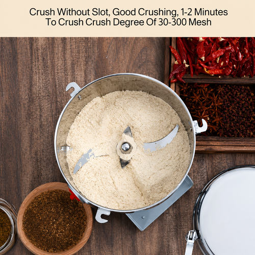 Multifunctional Grinder for Grains, Spices, and Dried Goods (Home or Commercial Use)