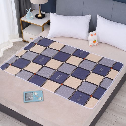 80x120cm waterproof and washable diaper pad for nighttime and menstrual protection, suitable for elderly, patient, and infant care.