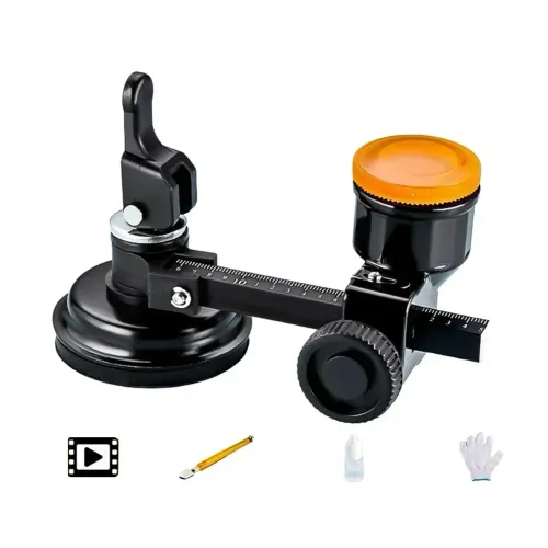 600mm Circular Glass Cutter Round Professional Heavy Duty with Suction Cup Alloy Hand Tool Circular Glass Cutting Tool Compasses Type