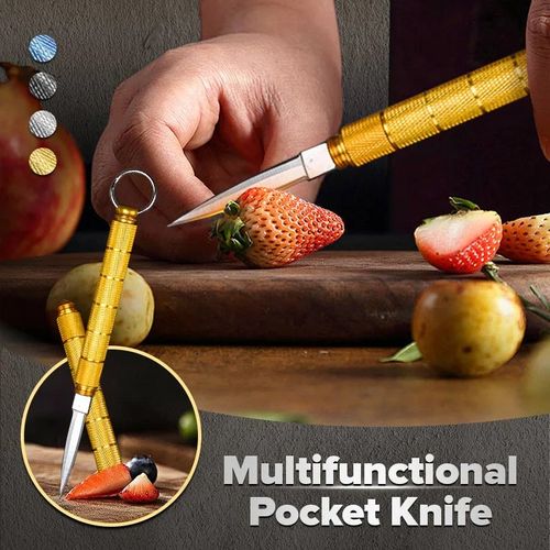 💥Professional level 🔥Detachable, portable pocket knife with a keychain.