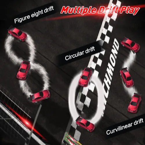 1 64 RC Car Four Wheel Drive Remote Control Desktop Stunt Car Full Proportions Mini Racing Drift Car Toy Model