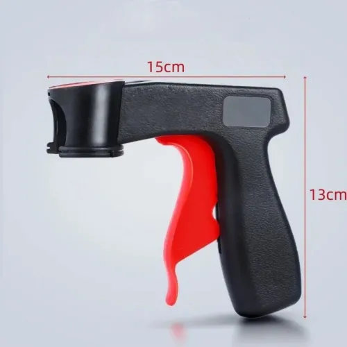 1 Pcs Plastic Portable Spray Paint Handle Universal Reusable Self Spraying Hand Spray Gun Adaptors Cars Maintenance Care Tools