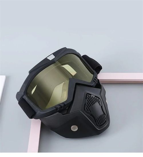 Special mask for welding and cutting (anti-glare, UV radiation, dust protection)