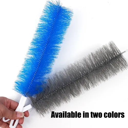 10 pcs Bendable Fan Brush Ultra-Fine Bristles Fan Inner Duster Remover Long Handle Air-conditioner Furniture Shutter Cleaning Tool