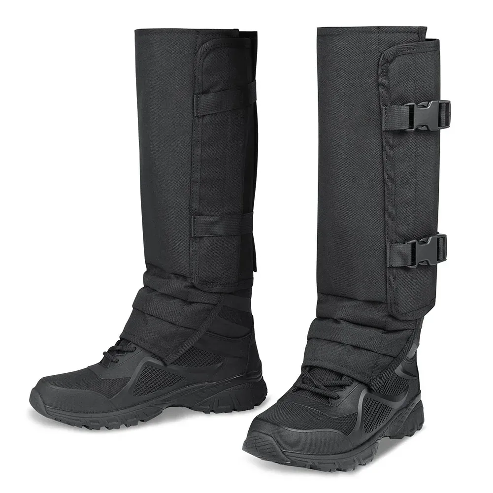 Snake Gaiters Leg Guards Waterproof Snake-Chaps Breathable Anti-Snake Gaiters Snake Bite Protection Snake Proof-Chaps Adjustable