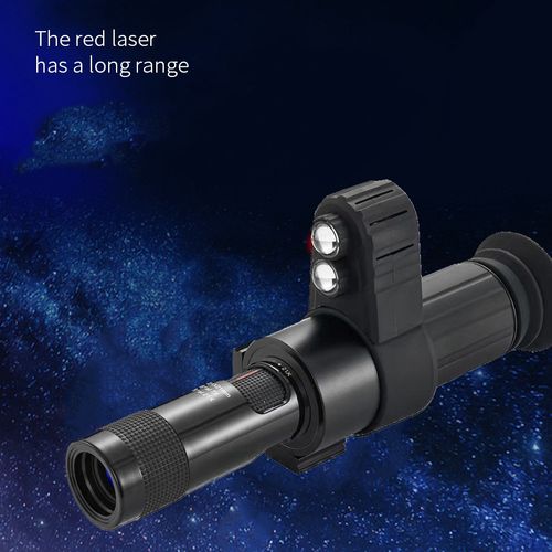 Military 7-21X digital night vision cyf-d + monocular hunting scope with laser sight tactical crosshair hunting scope