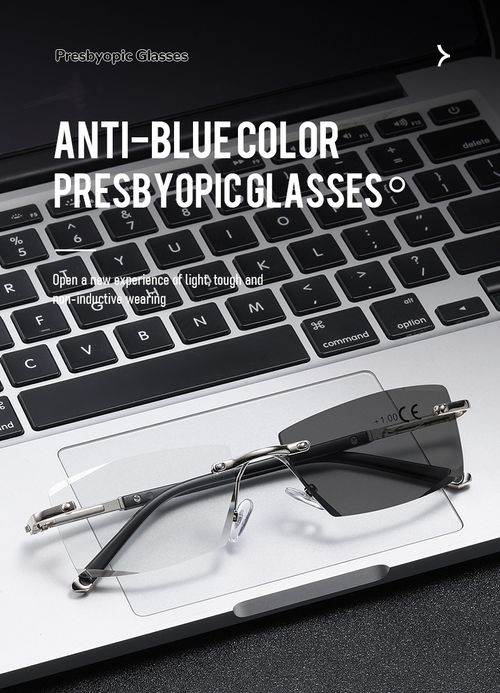 2026❤️New Model: High-Hardness, Photochromic, Blue-Light-Blocking Multifocal Reading Glasses👓