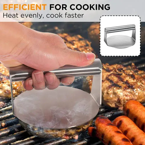 3pcs Stainless Steel Meat Pie Making Tool House Kitchen Meat Press Cake Pressing Die