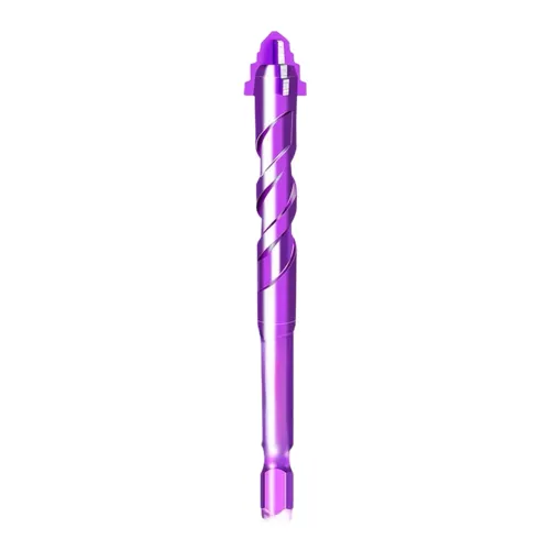 5pc 4 Flute Step Drill Bit Four-Flute Eccentric Drill Bit Hex Shank Drill Bits For Glass Ceramic Tiles Drilling Tool