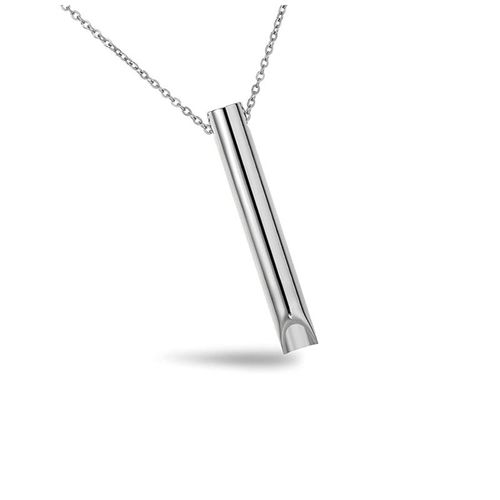 Decompression whistle necklace regulates breathing pendant Anti Vaping Necklace Breathlace