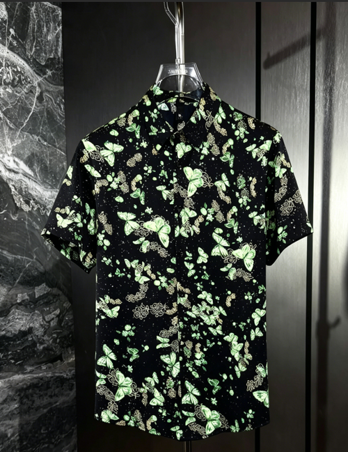 Men's ice silk shirt
