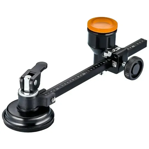 600mm Circular Glass Cutter Round Professional Heavy Duty with Suction Cup Alloy Hand Tool Circular Glass Cutting Tool Compasses Type